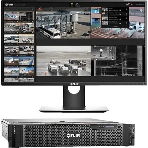 FLIR HRZ-NVRWKS-08 24-Channels NVR Workstation with Horizon Software Re-Loaded, 18TB