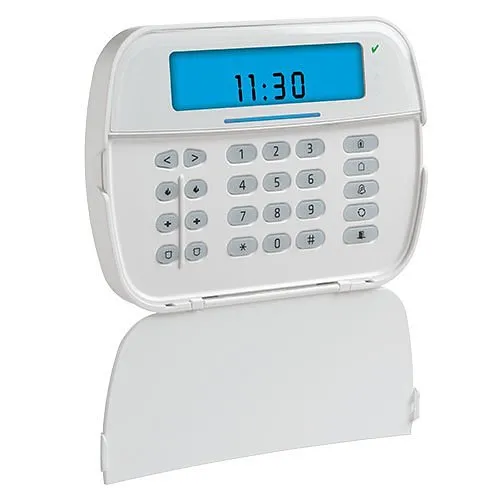 DSC HS2ICNRF9 Icon Hardwired Keypad with Built-In Power-G Transceiver, English Function Key
