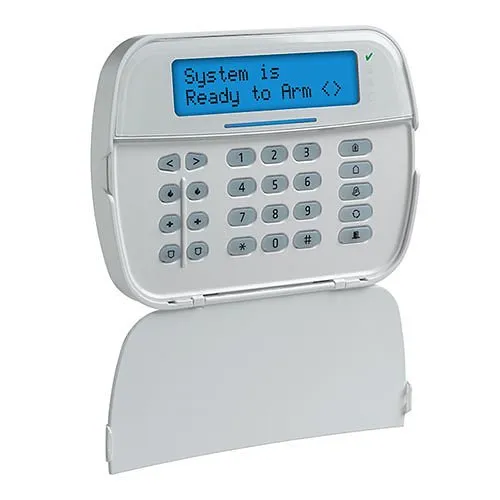 DSC HS2LCDRF9 PowerSeries Neo Full Message LCD Hardwired Keypad withBuilt-in PowerG Transceiver, English Function Keys