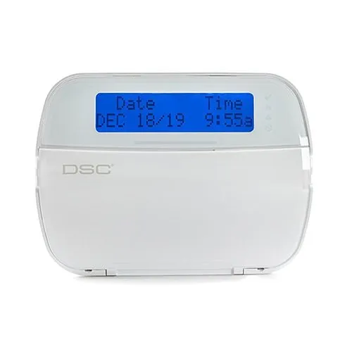 DSC HS2LCDWF9 PowerSeries Neo Wireless Full Message LCD PowerG 2-Way Wire-Free Keypad with Symbol Function Keys, English Function Keys
