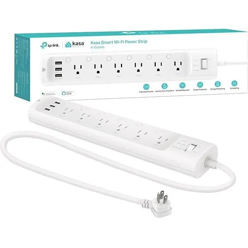 TP-Link HS300 Wi-Fi Power Strip, 6-Outlets