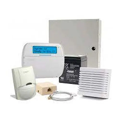 DSC HS32-219 PowerSeries Neo Control Panel Kit Includes HS2032NK Control Panel, PC5003C Cabinet, HS2LCDRF9 Keypad, LC-100-PI Motion Detector, BD4-12 Battery, PTD1640U and SD15WULF Indoor Siren