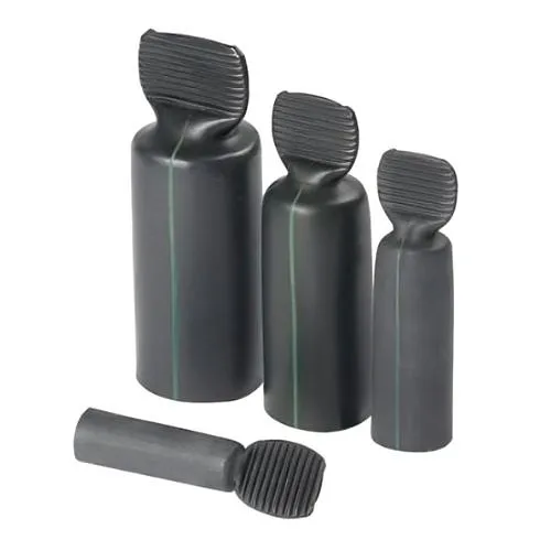 Panduit HSECFR0.5-XY Heat Shrink End Cap, Thick Adhesive, 0.5"