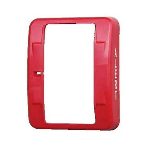 Potter HSNG-AGENT-R Mounting Bracket Bezel with "AGENT" Marking for S24-177/HS24-177 Series Strobes, Red