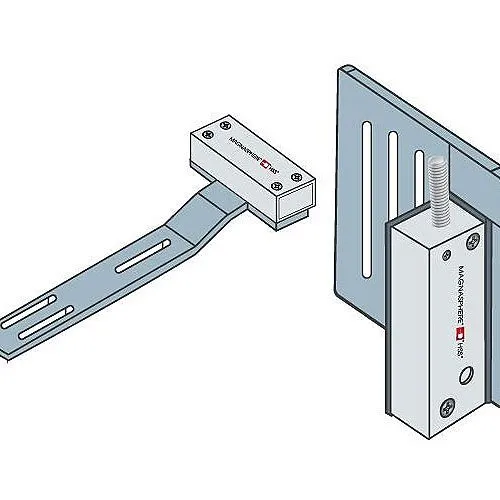 Magnasphere HSS-1450 Roll up Door Bracket with HSS-L2S Pre-Mounted, Right Side
