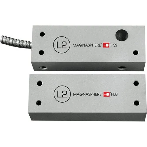 Magnasphere HSS-L2D UL634 Level High Security Dual Alarm, Surface Mount Contact with Tamper Circuit, Closed Loop