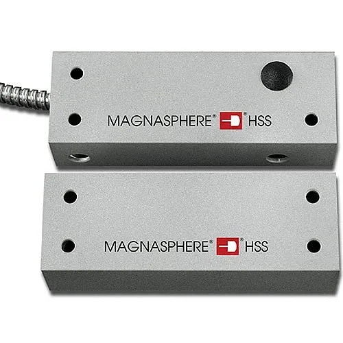 Magnasphere HSS-L2D UL634 Level High Security Dual Alarm, Surface Mount Contact with Tamper Circuit, Closed Loop