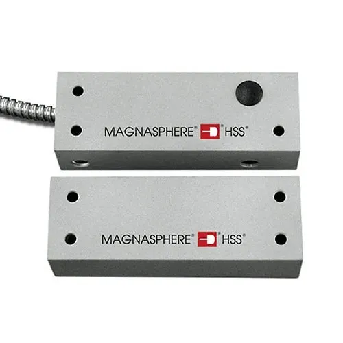 Magnasphere HSS-L2S UL634 Level High Security Single Alarm, Surface Mount Contact with Tamper Circuit, Closed Loop