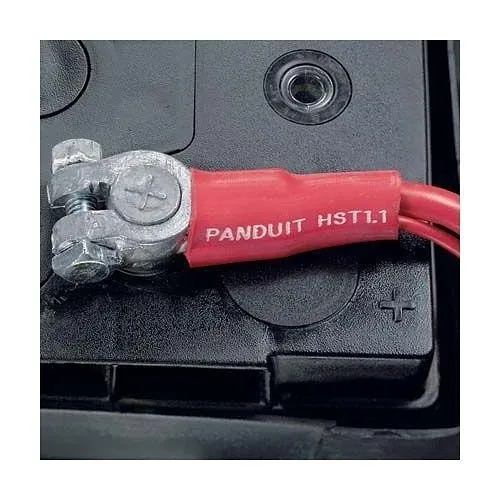 Panduit HST0.4-3-QY Heat Shrink Tubing, 0.4" Diameter, Cable Management