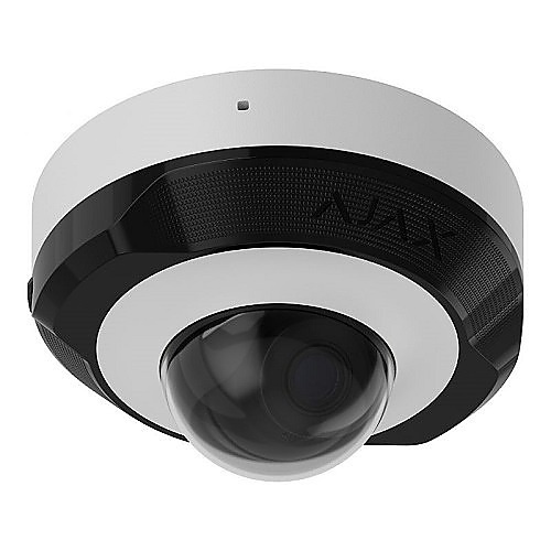 AJAX DM5MP4W 5MP Wired IP 3K WDR Mini Dome Camera with 75-85° Viewing Angle, 4mm Lens, White