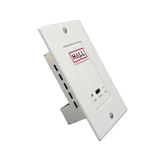 Hall HT-DSCV3-TX-WP HDBaseT USB3.2 Extender Wallplate Transmitter, Transfer Speed Up to 5Gb/s