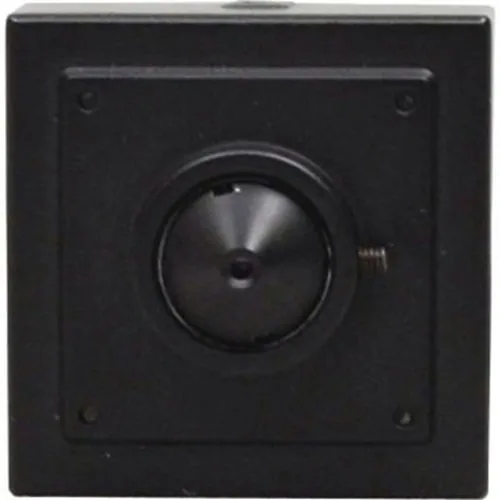 Speco HT7PHT 2MP HD-TVI Multi Format Pinhole Color Camera, 3.7mm Lens, Black