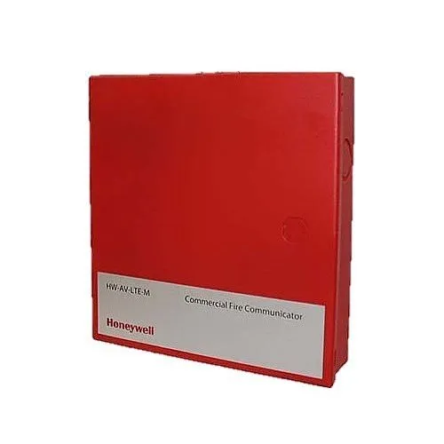 Honeywell Power HW-AV-ENC Metal Mounting Enclosure for HW-AV-LTE-M CLSS Pathway LTE Communicator, Red