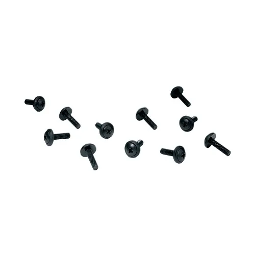 Middle Atlantic HW100 10-32 Rack Screws, Trim-Head, 0.75" Length, 100-Count