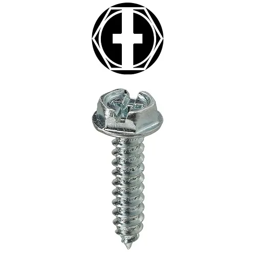 Dottie HWSMS10112 10X1-1/2 Hex Washer Screw