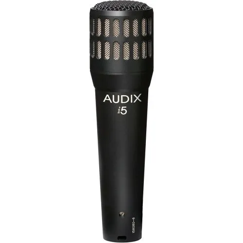 Audix I5 All-Purpose Professional Dynamic Instrument Microphone, Black
