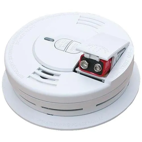 Kidde i9070 Front-Load Battery Operated Smoke Alarm, White