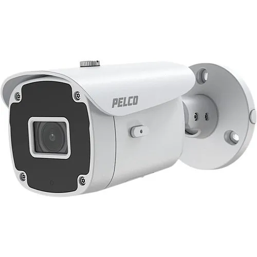 Pelco IBV529-1ER Sarix Value Series 5MP Environmental IR Bullet Camera, 3-9mm Lens, White