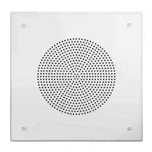 Lowell IC-105A Square Screw-Mount Grille for 8" Speaker, 11.438" x 11.438", Steel, White