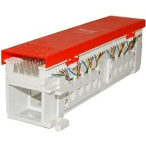 ICC IC06686P6C 66 Pre-Wired Wiring Block, Voice 6P6C Ports