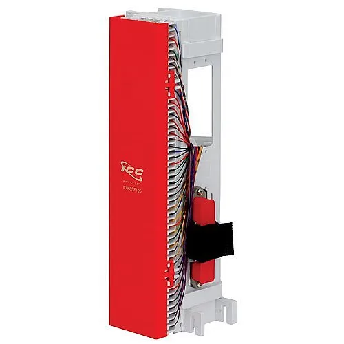 ICC IC066SFT25 66 Wiring Block Pre-wired with Female 25 Pair Telco Connector