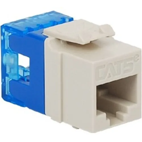 ICC IC1078F5WH CAT5e RJ45 Keystone Jack, HD Style, White