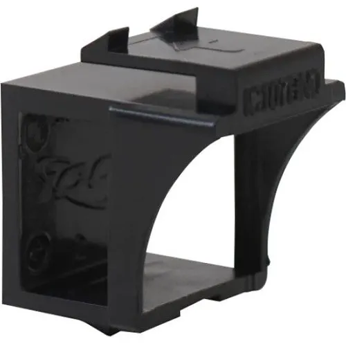 ICC IC107BN0BK Blank Fill-in Insert for HD Style, 10-Pack, Black