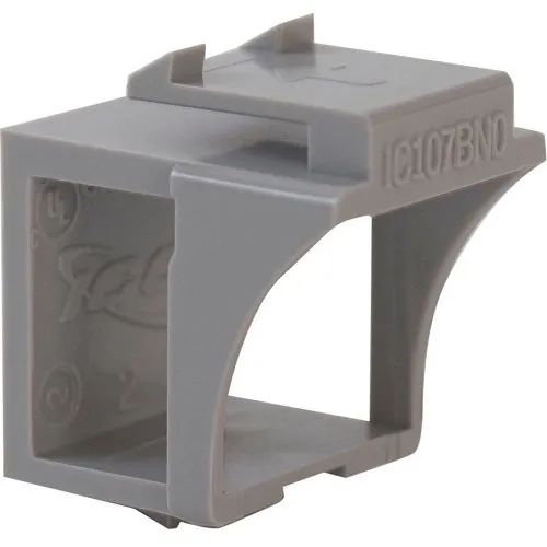 ICC IC107BN0GY Blank Fill-in Insert for HD Style, 10-Pack, Gray