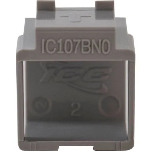 ICC IC107BN0GY Blank Fill-in Insert for HD Style, 10-Pack, Gray