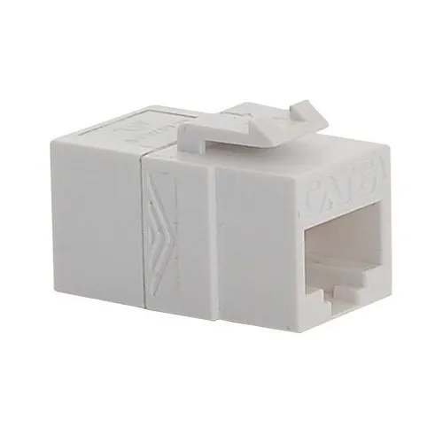 ICC IC107C6AWH CAT6A RJ45 Keystone Coupler for HD Style, White