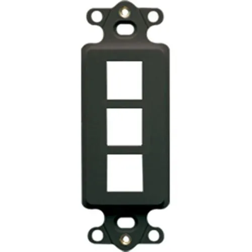ICC IC107DI3BK Decorex Insert with Ports for EZ HD Style, Black