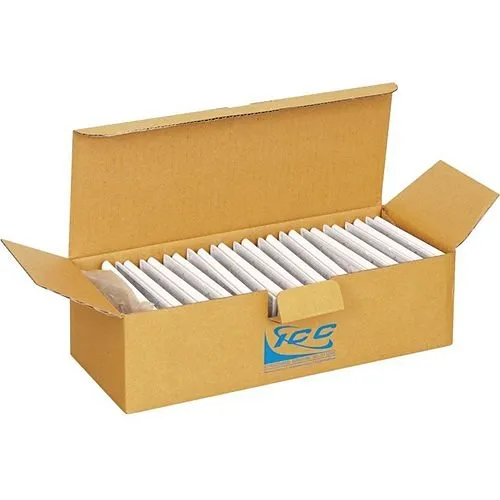 ICC IC107F2CWH Single-Gang Classic Faceplate, Ports, EZ/HD Style, 25-Pack, White