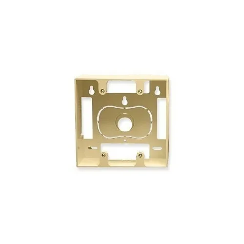 ICC IC107MRDIV Mounting Box in Double Gang, Ivory