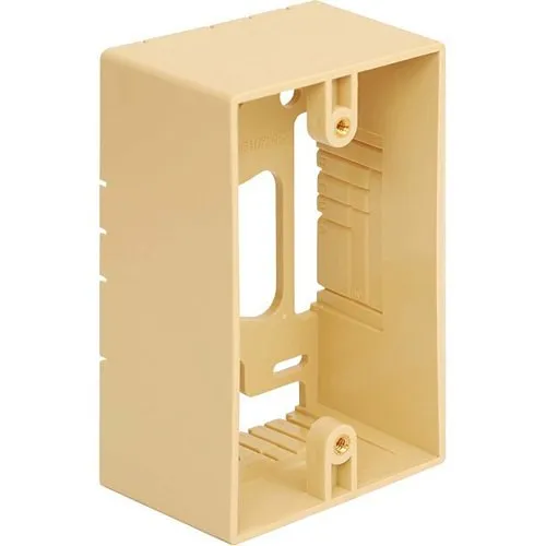 ICC IC107MRSIV Single-Gang Mounting Box, White