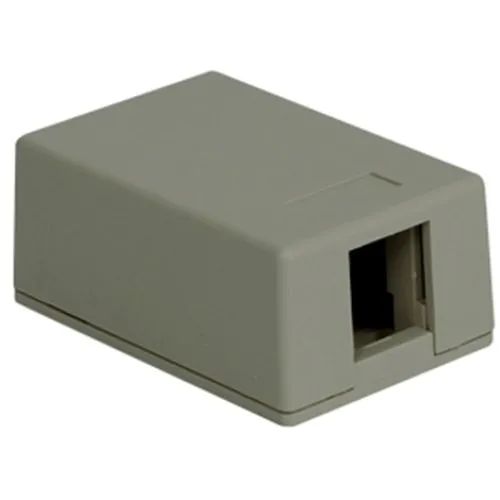 ICC IC107SB1GY Surface Mount Box with Port, Gray