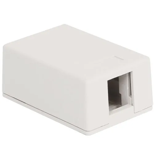 ICC IC107SB1WH Surface Mount Box, One Port, White
