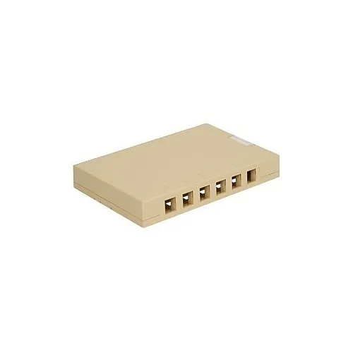 ICC IC107SBTIV Surface Mount Box with 12-Port, Ivory