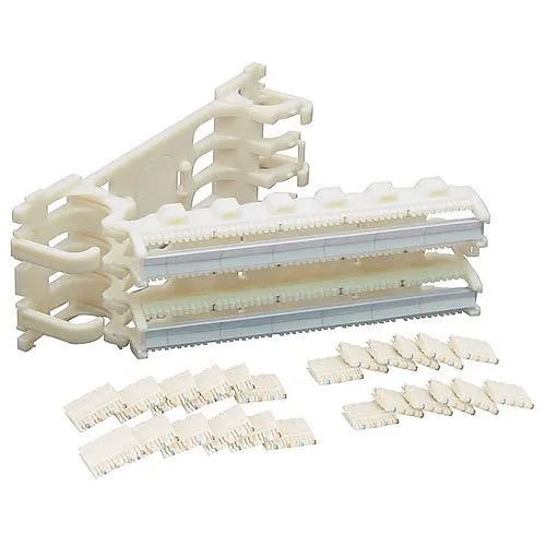 ICC IC110H1004 110 CAT5e Hinged Wiring Block Kit in 100 Pair