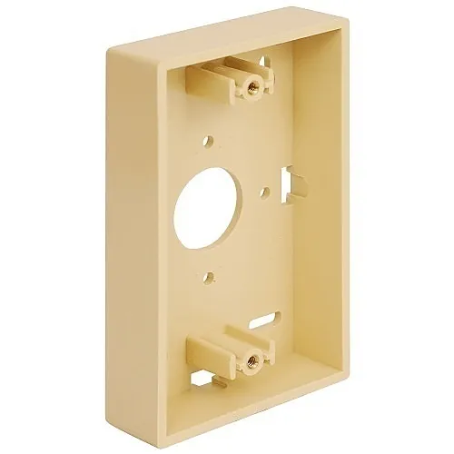 ICC IC250MBSIV Faceplate Mounting Box in Single Gang, Ivory