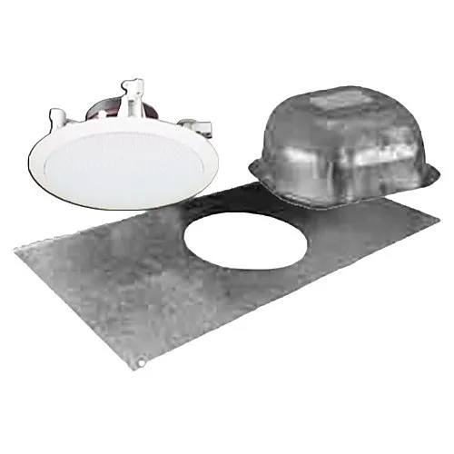 OWI IC5TBBC 5.25" Ohms 2-Way In-Ceiling Speaker with Tile Bridge and Backcan, 20W to 40W, White