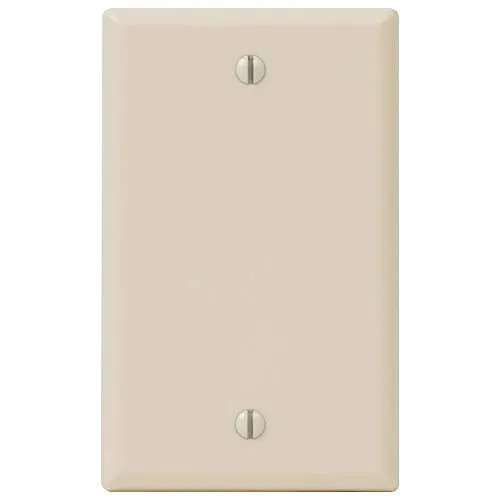 ICC IC630EB0AL Faceplate Blank with Single Gang, Almond