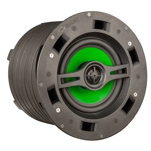 Beale Street IC8-B 8" In-Ceiling 2-way Speaker with 1" Silk Dome Pivoting Tweeter