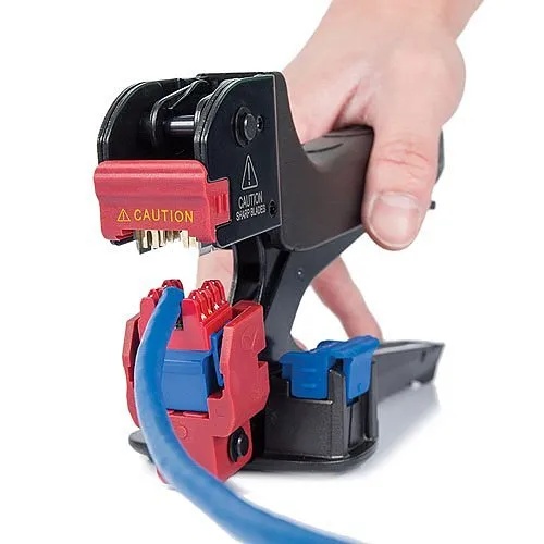 ICC ICACSPDTEH JackEasy Four-Pair Termination Tool for EZ and HD Connections