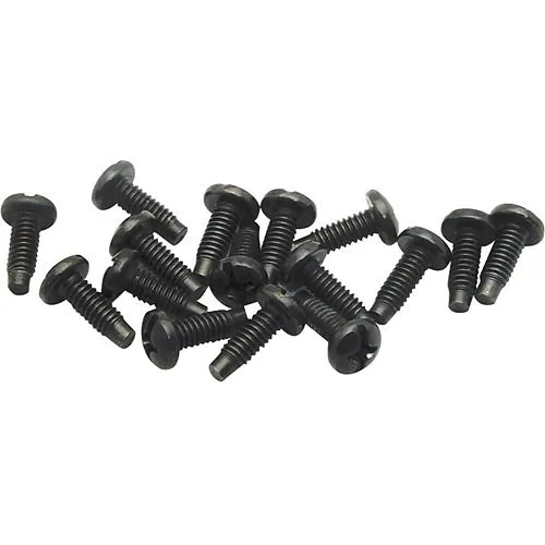 ICC ICACSS01BK 12-24 5/8" Rack Screws, 25-Pack, Black