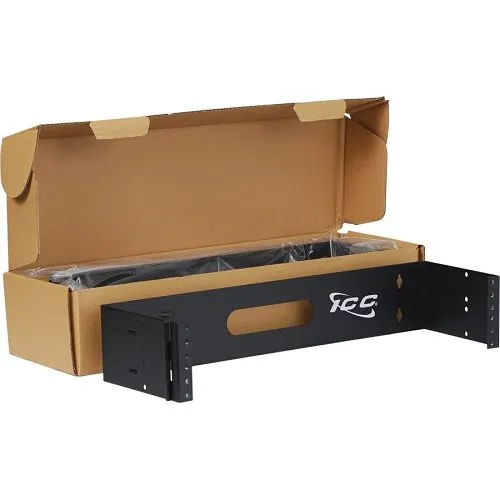 ICC ICCMSHB2RC Wall Mount Hinged Bracket, 2U RMS, 2-Pack