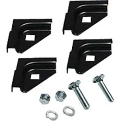 ICC ICCMSLTJSK Ladder Rack Tee Junction Slice Kit, 2-Pack, Each Kit Includes Tee-Junction Splice, Bolts, Nuts, and Lock Washers