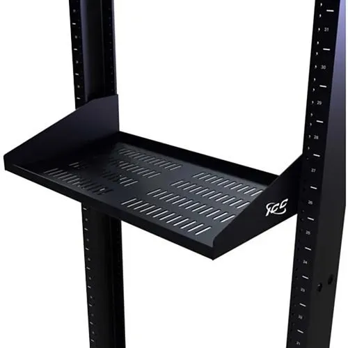 ICC ICCMSRSVC1 Rack Shelf, 10" Single Vented, 2rms, 2pk