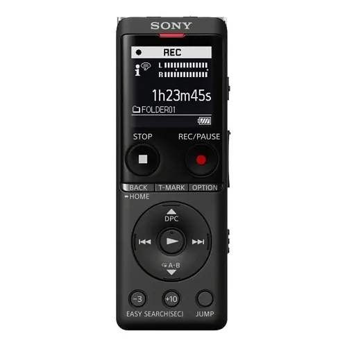 Sony ICD-UX570 Digital Voice Recorder, 4GB, Black