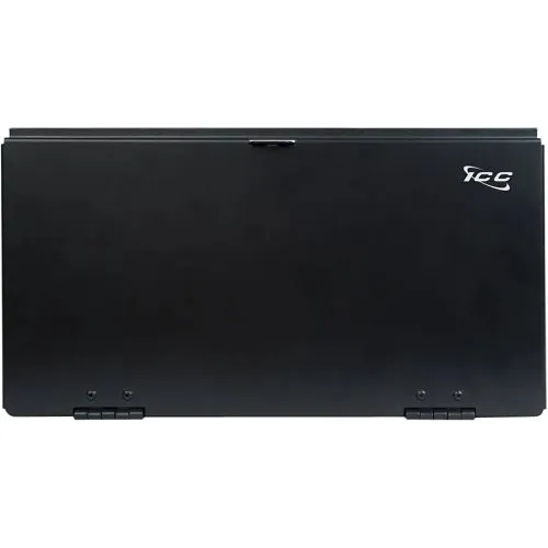 ICC ICFODE21WM Wall Enclosure, Fiber, 2-Panel, Single Door