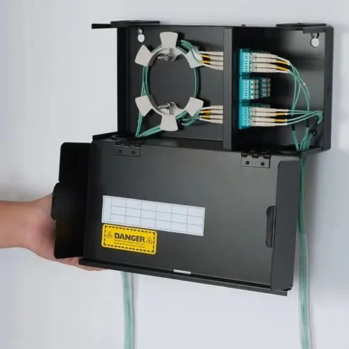 ICC ICFODE21WM Wall Enclosure, Fiber, 2-Panel, Single Door